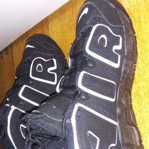 Nike Air More Uptempo 'Black White' 2020